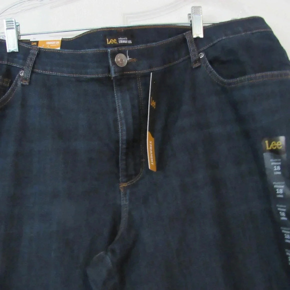 NWT LEE Verona Straight Relaxed Fit Jeans Size 18L - Picture 3 of 8